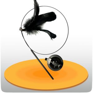 قلاب پر چسبان گربه