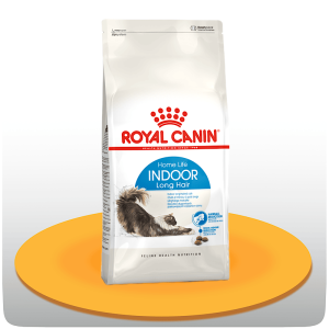 غذای خشک گربه ایندور لانگ هیر رویال کنین