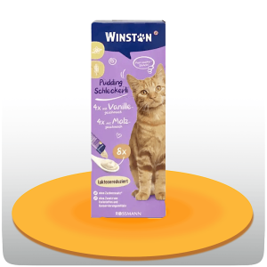 پک 8 عددی بستنی گربه وینستون با طعم وانیل و مالت