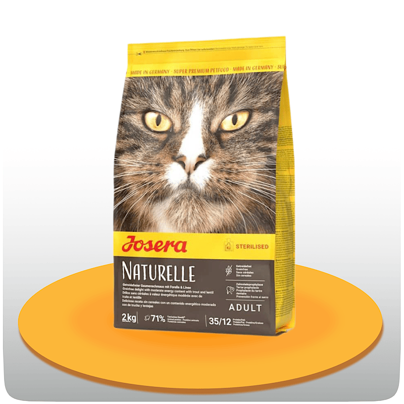 غذای خشک گربه نچرله جوسرا